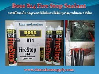 boss 814 Fire stop sealant ซิลิโคนกันไฟ